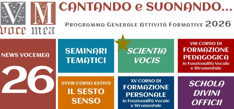 Cantando e suonando… 2026